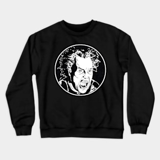 THE HEADLESS HORSEMAN - Sleepy Hollow (Circle Black and White) Crewneck Sweatshirt